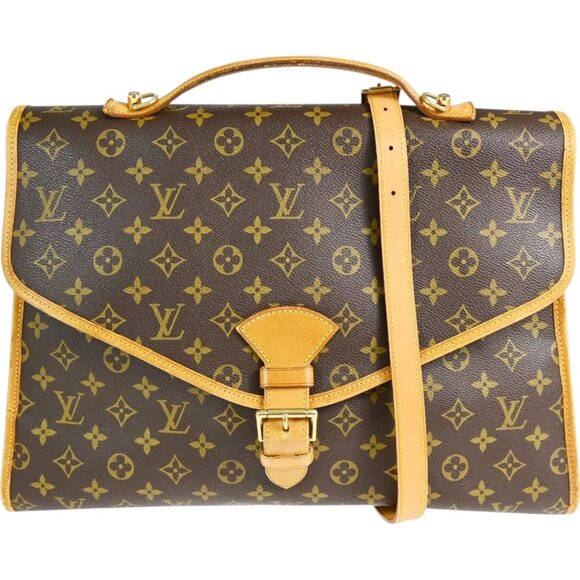 185410BT (S6) Louis Vuitton Crossbody Bag Beverly Brown Monogram - Picture 1 of 13
